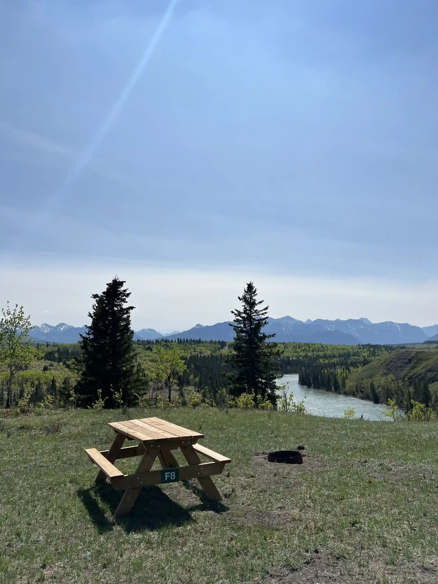 Photo of campsite F8